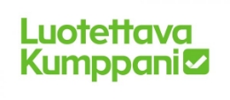 Luotettava kumppani logo